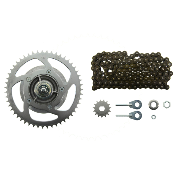 Kettensatz mit Kleinteilen, Simson S53M